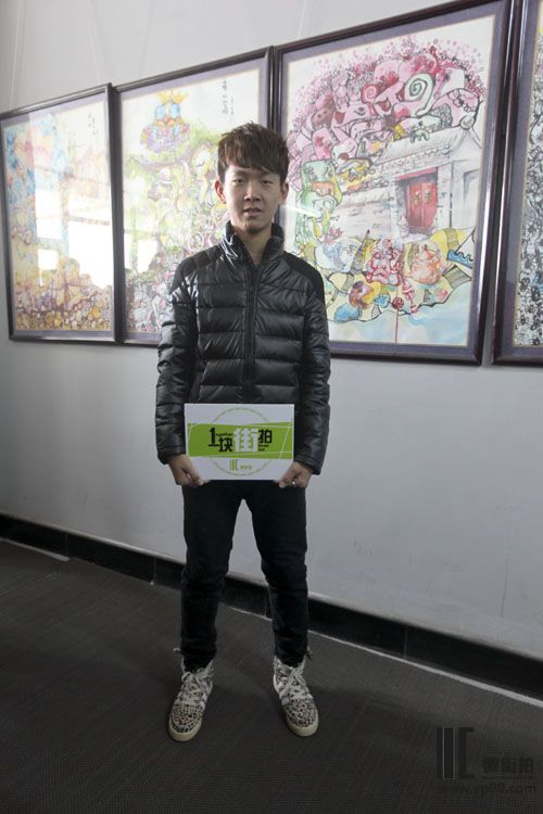 一块街拍 解金辉