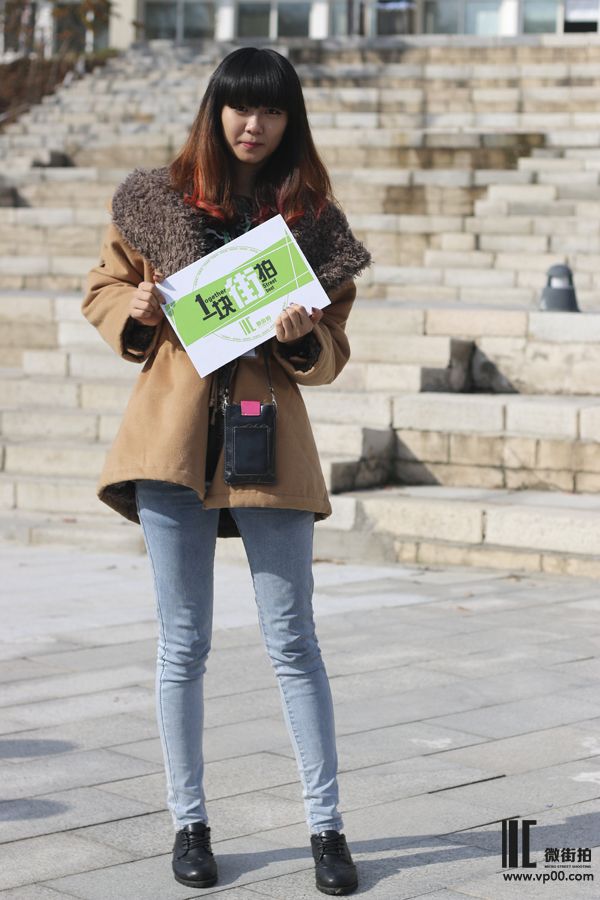 一块街拍 王艺竹