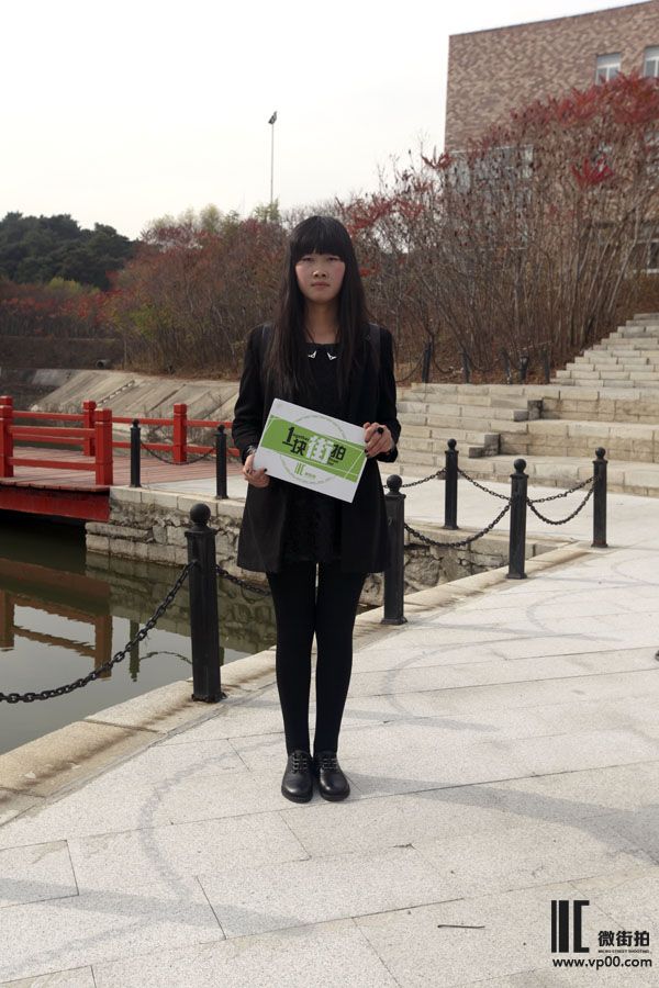 一块街拍 李秋敏