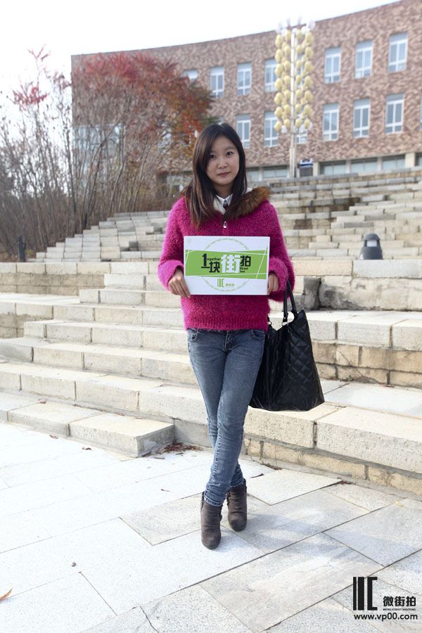 一块街拍 张嘉慧