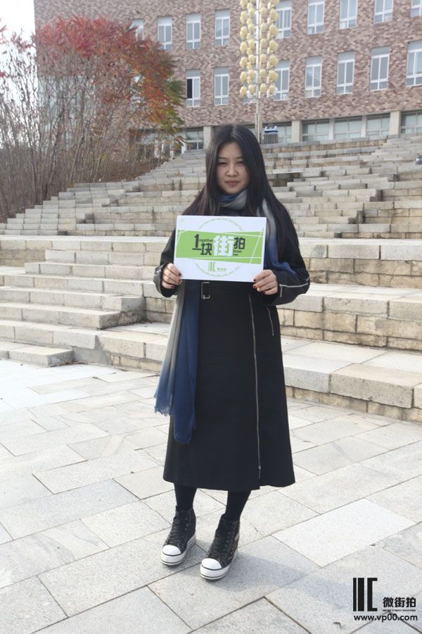 一块街拍 李碧涵