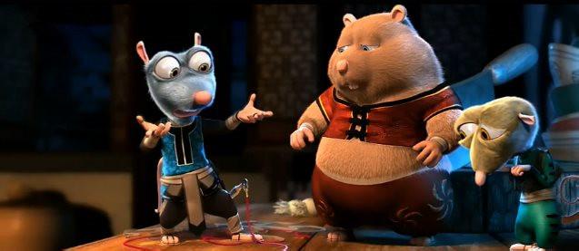 微明星网 3D短片 动画短片 太极鼠之入学考试