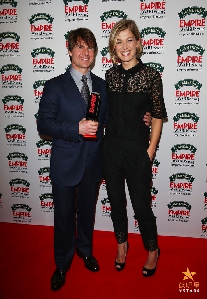 微明星网 帝国电影颁奖礼 伦敦 汤姆·克鲁斯 休·杰克曼 阿诺·施瓦辛格