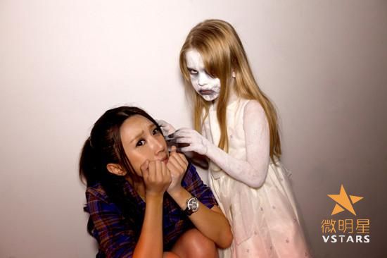 微明星网 微资讯 蓝可儿之旅 李漫荻 惊悚微电影 花絮 