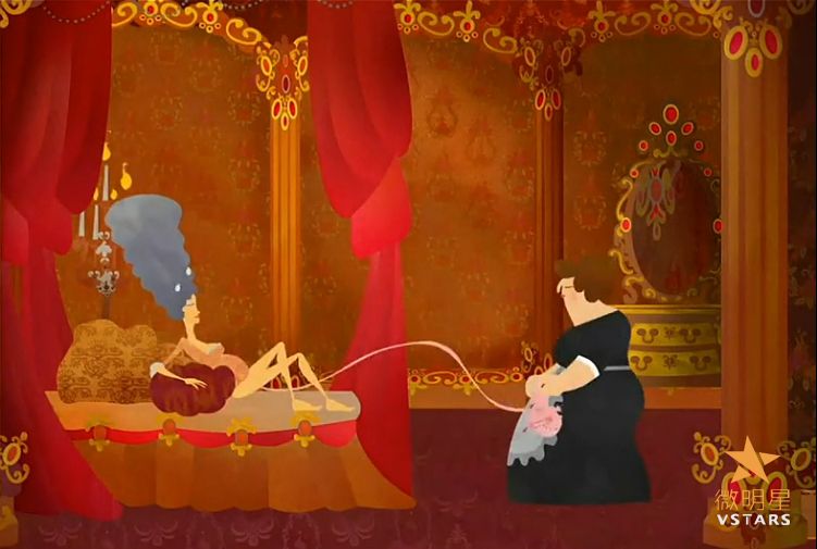 微电影 动画短片 恶搞 格林奶奶的睡美人 微明星网