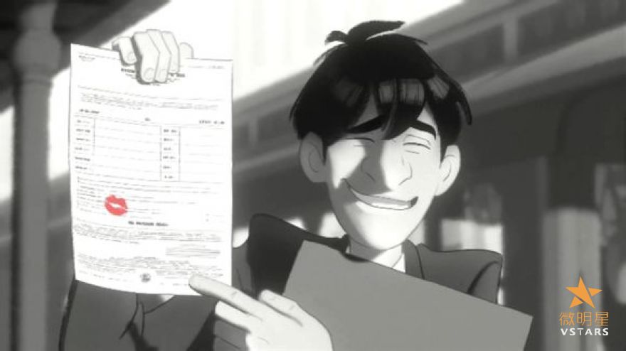 微明星网 动画短片 迪士尼 爱情短片 奥斯卡 纸人