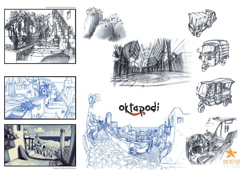 微电影 奥斯卡 动画 短片 章鱼的爱情 微明星网