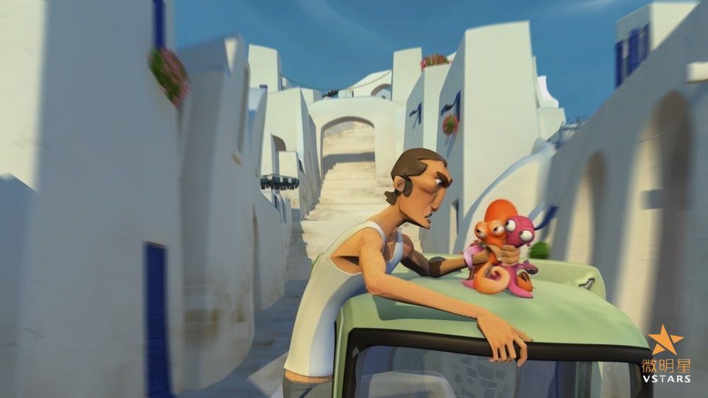 微电影 奥斯卡 动画 短片 章鱼的爱情 微明星网