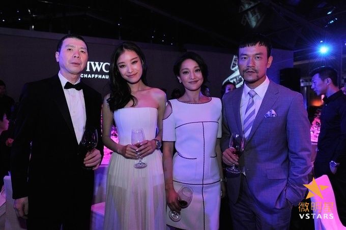 微明星网 IWC 电影人晚宴 冯小刚 周迅 倪妮