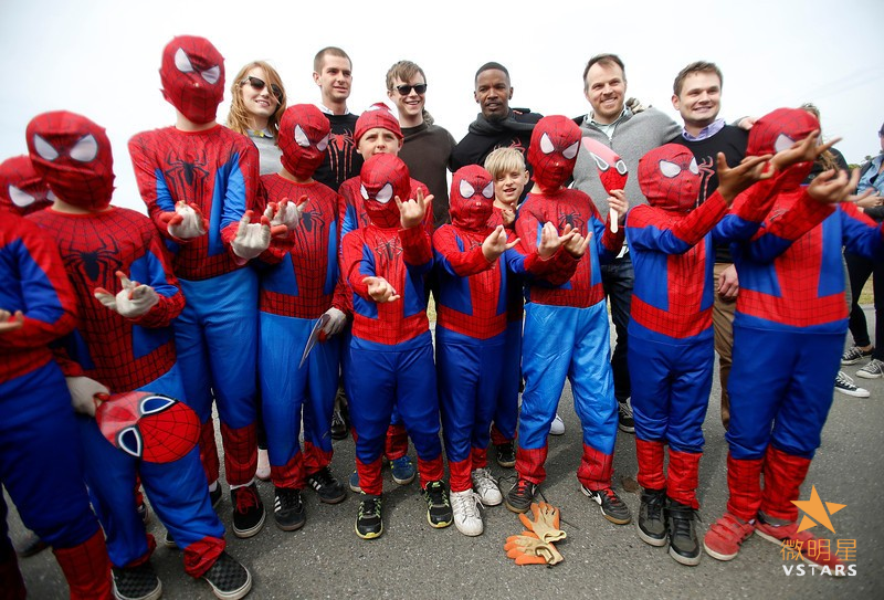 微明星网 安德鲁·加菲尔德 蜘蛛侠 环保 超级英雄