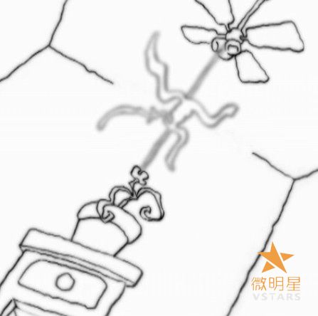 微明星网 动画短片 爱情微电影 电风扇和花