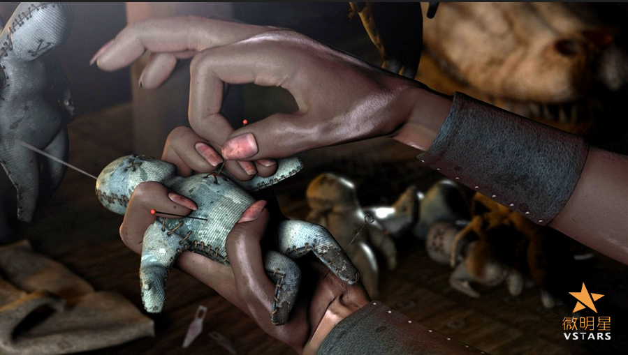 微明星网 微电影 惊悚动画 塞巴斯蒂安的巫毒 