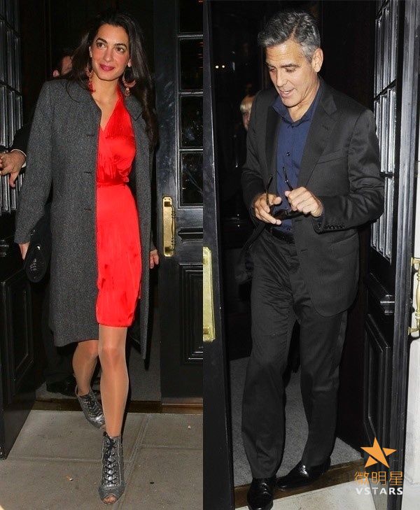 微明星网 乔治·克鲁尼 订婚 律政俏佳人