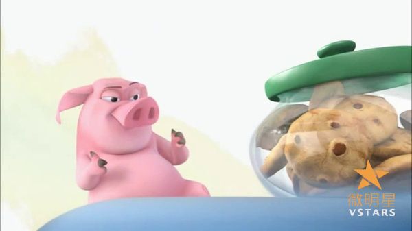 微明星网 动画 喜剧 一只吃不到曲奇的猪