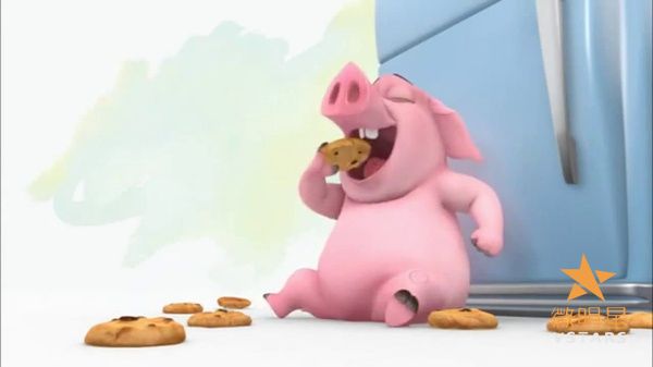 微明星网 动画 喜剧 一只吃不到曲奇的猪