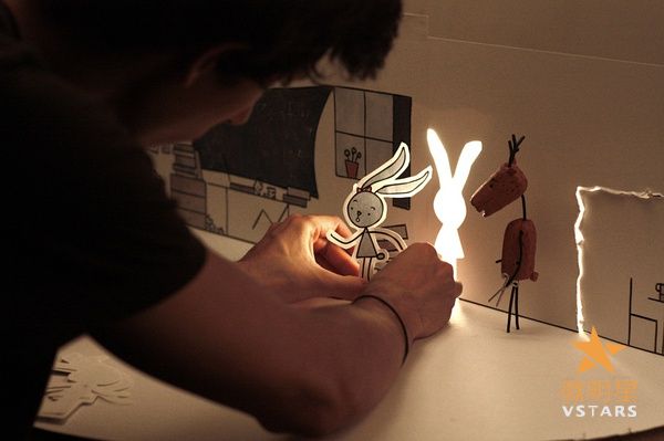 温情微电影 创意微电影 兔子和鹿 微明星网