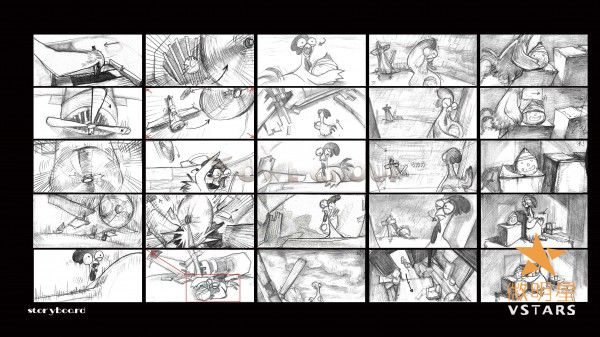 动画 微电影 开飞机的鸡 微明星网