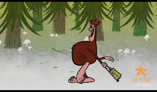 微明星网 搞笑 动画 短片 晚安 脚先生