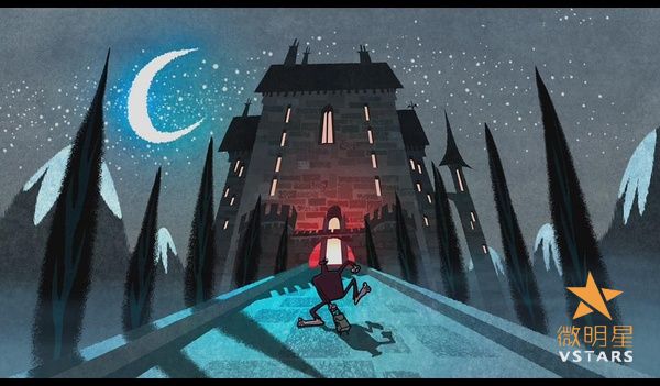 微明星网 搞笑 动画 短片 晚安 脚先生