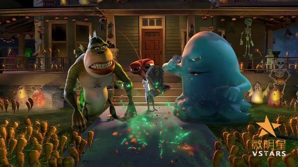 微明星网 搞笑动画 微电影 活死人萝卜之夜