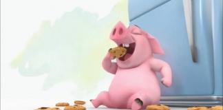 黑色幽默短片 《一只吃不到曲奇的猪》