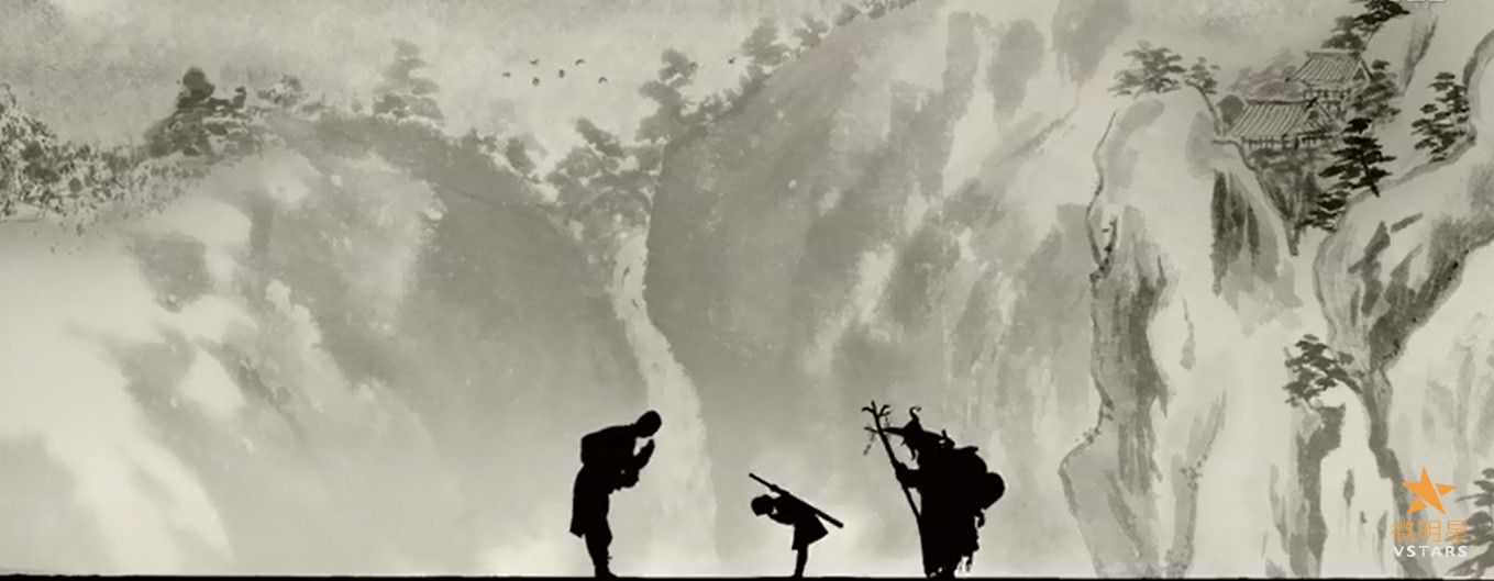 微电影 创意短片 一维 水墨 微明星网