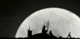 中国黑白水墨创意短片《一维》