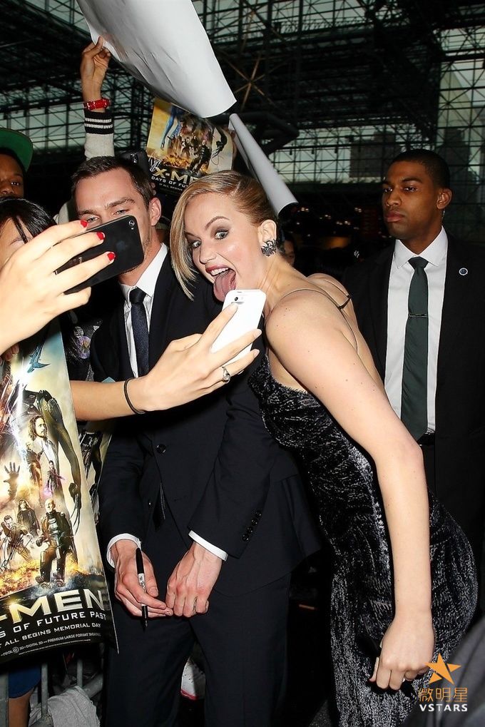 微明星网 X战警 范冰冰 首映式 休·杰克曼 迈克尔·法斯宾德