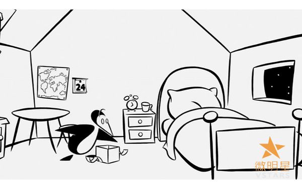 微明星网 微电影 感人微电影 圣诞老人 企鹅的圣诞