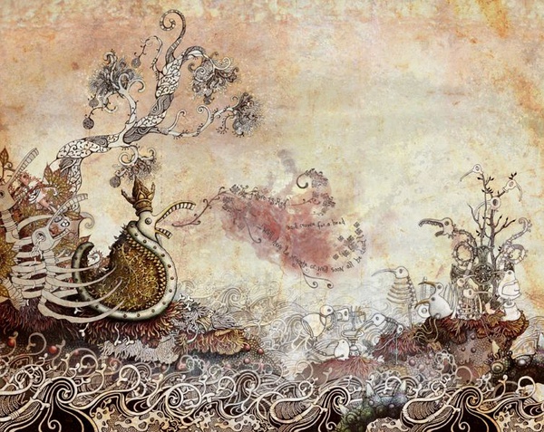 微明星网 短片 动画 复古 恶岛传奇 歌剧式配乐 