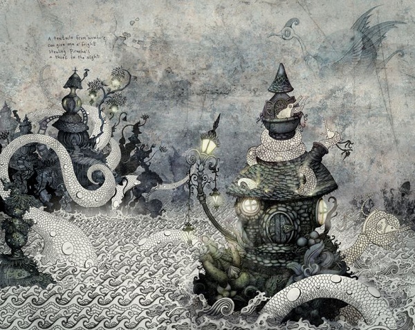 微明星网 短片 动画 复古 恶岛传奇 歌剧式配乐 