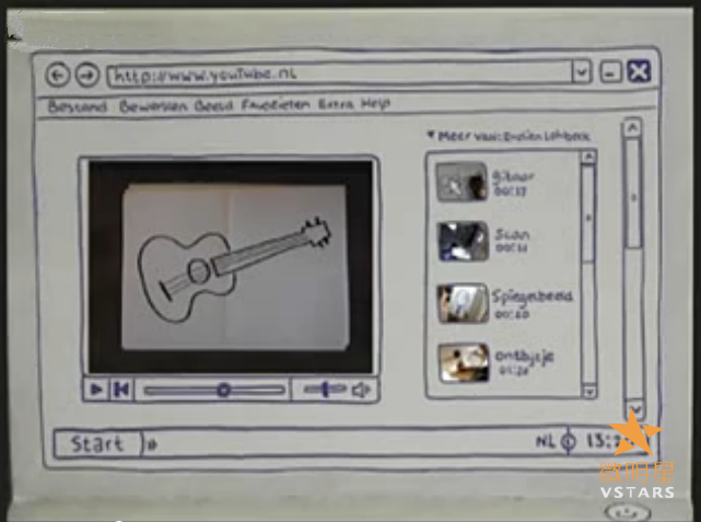 微明星网 创意微电影 手绘 手绘微电影 笔记本