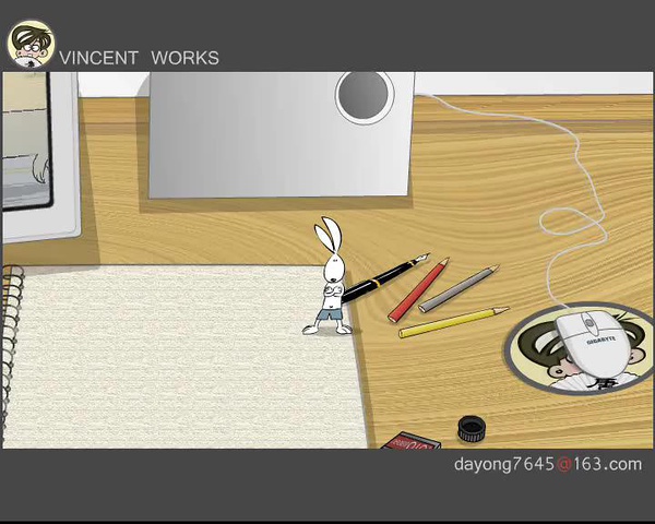 微明星网 动画 短片 功夫兔 少林兔与武当狗