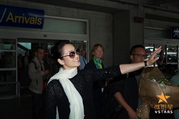 微明星网 第67届戛纳电影节 巩俐