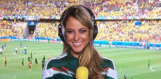 墨西哥美艳主播惊艳世界杯赛场