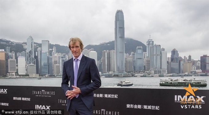 微明星网 变形金刚 李冰冰 迈克尔·贝