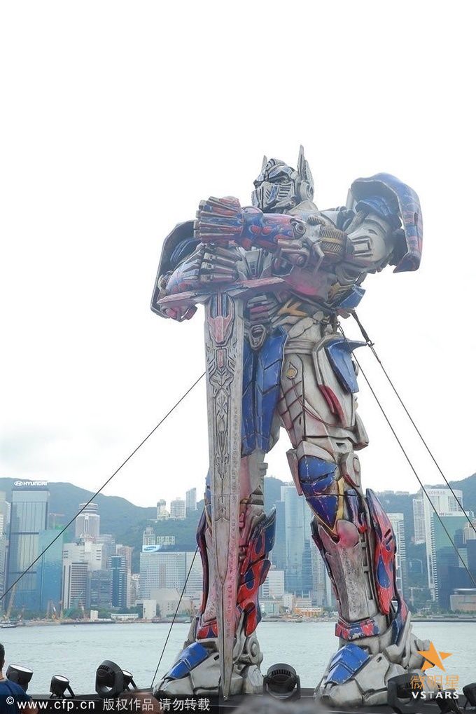 微明星网 变形金刚 李冰冰 迈克尔·贝