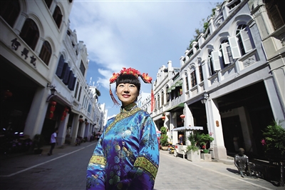 微明星网 微电影 海口骑楼之末代格格