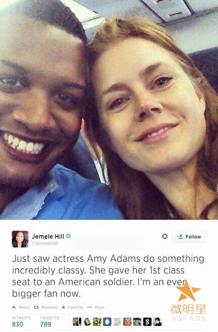 微明星网 艾米亚当斯 蝙蝠侠大战超人