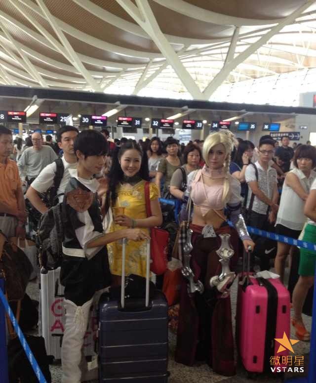 微明星网 动漫航班 COSPLAY 最终幻想