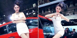 最美车模加盟《风云》新版微电影