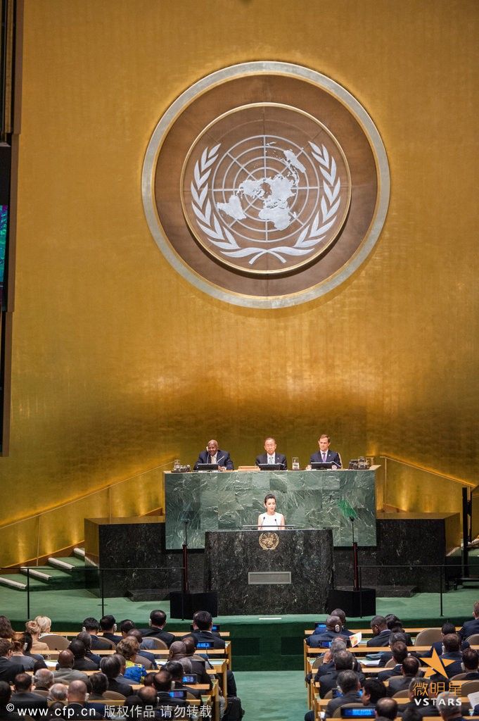 微明星网 莱昂纳多·迪卡普里奥 李冰冰 联合国