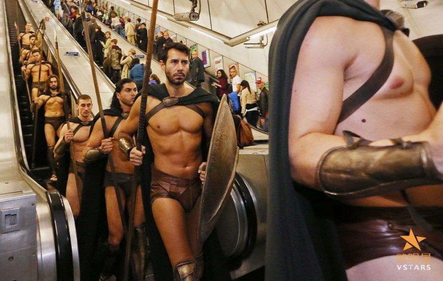 微明星网 斯巴达勇士 伦敦 电影营销