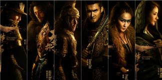 《天将雄师》角色海报七连发 成龙约翰库萨克金甲亮相