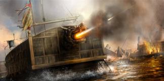 《鸣梁海战》概念设计图曝光 解读影片200亿韩币投资