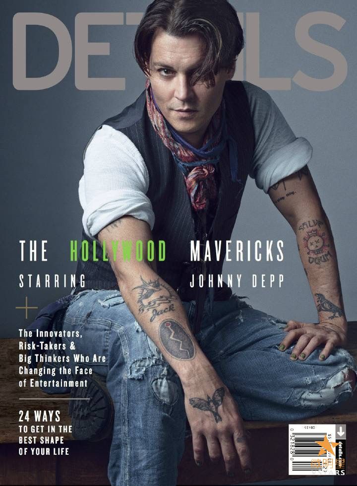 微明星网 约翰尼·德普 吉他 Details 写真