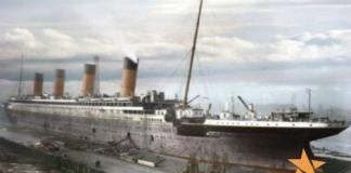 泰坦尼克号珍贵图像修复成彩色