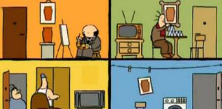 比利时创意动画《左邻右里》邻里之间关爱的重要