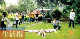 看广西大学生们的微青春 利用原创微电影娓娓述真情 