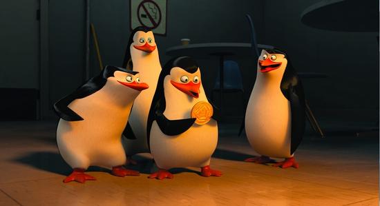 企鹅 梦工厂 动画 票房